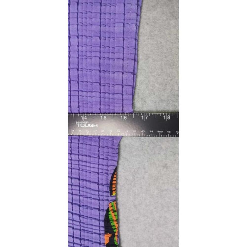 Shoreline Bohemian Women Crepe Texture Womens Size Medium Purple Sleeveless - Picture 7 of 11